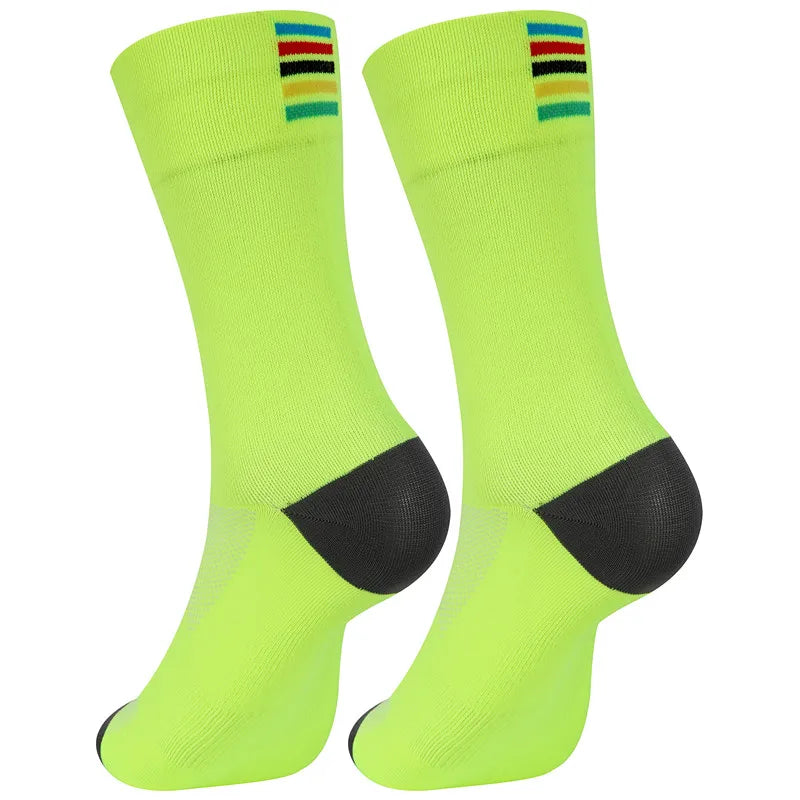 2023 High quality Professional brand sport socks Breathable Road Bicycle Socks Outdoor Sports Racing Cycling Sock Footwear