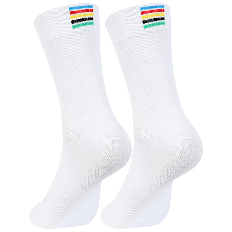 2023 High quality Professional brand sport socks Breathable Road Bicycle Socks Outdoor Sports Racing Cycling Sock Footwear