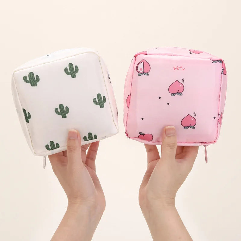 Women's Sanitary Napkin Bag Sanitary Cotton Storage Bag Monthly Event Bagaunt's Napkin Bag Zero Wallet