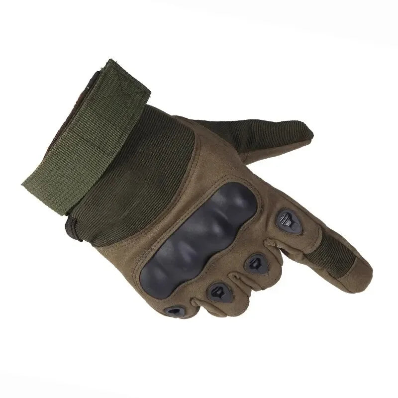 Tactical Military Gloves, Color Bullet Air Gun Shooting, Soldier Combat Anti Slip Bicycle All Finger Gloves, MEN'S Clothing GLOV