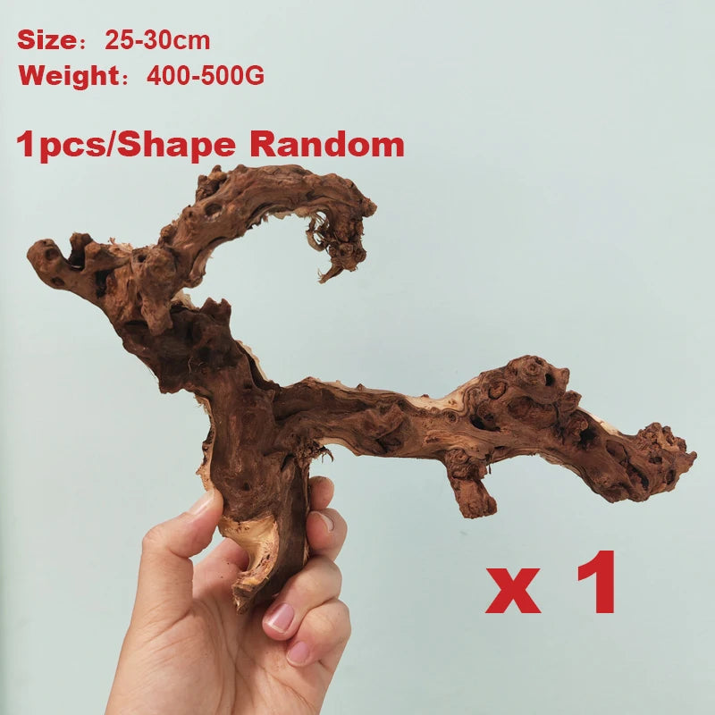 5/20/30CM driftwood home décor Coral wood Climber Reptile Lizard Cork Pet Decoration Drift Wood Fish Tank Driftwood Natural Tree