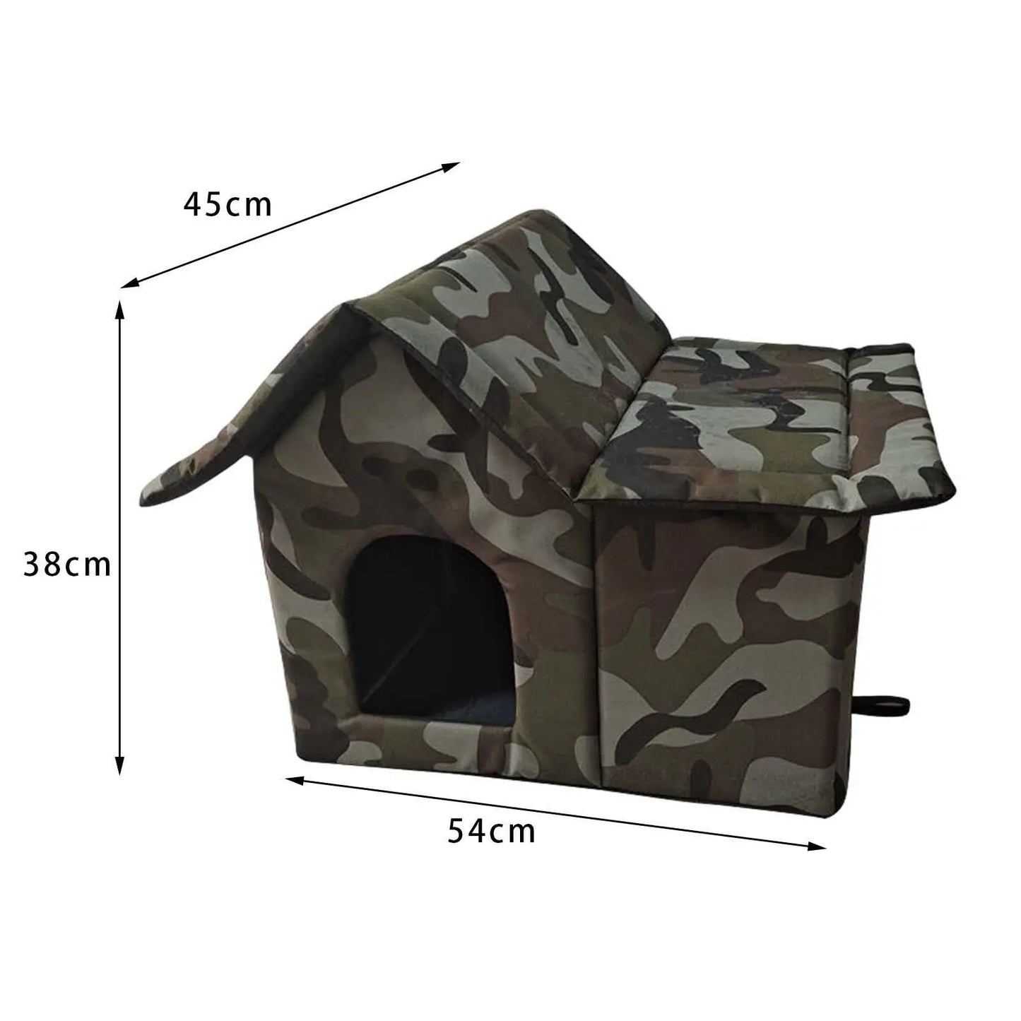 Pet Shelter Waterproof Four Seasons Outdoor Cat House Winter Warm Pet Cat Cave Sleeping Beds Tent for Small Dog Puppy Supplies