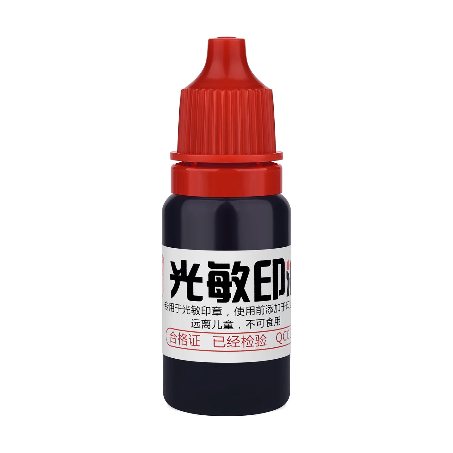 10ml Ink Textile Waterproof Oil Ink Stamp Refill Ink For Office School Make Seal Supplies Students Children Printing Not Fade