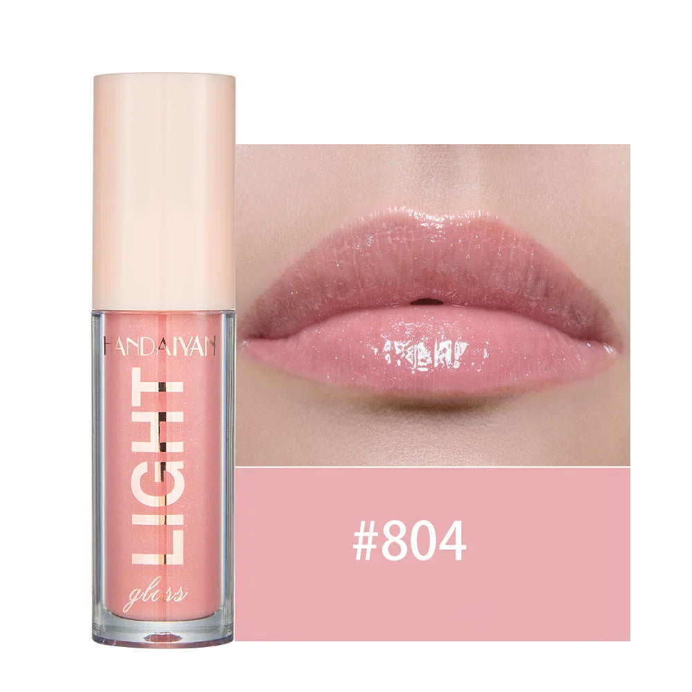 Mirror Pearlescent Lip Gloss Waterproof Long Lasting Moisturizing Lipstick Shine Glitter Lip Gloss Women Makeup Cosmetics