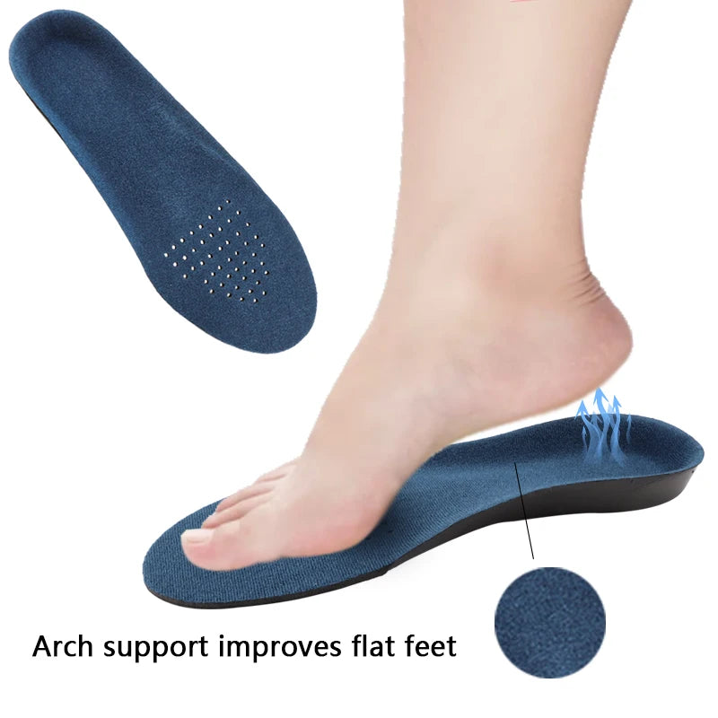 Sport Running Insole Flat Foot Orthopedic Plantar Fasciitis Templates Men Women Arch Support Cushion Foot Pads Sneaker Shoe Sole