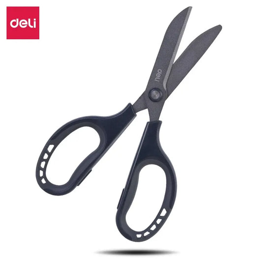 Deli 170mm Scissors Anti Stick Anti Rust Office Home Scissors Stainless Steel Tailoring Scissors For School Tool Supplies