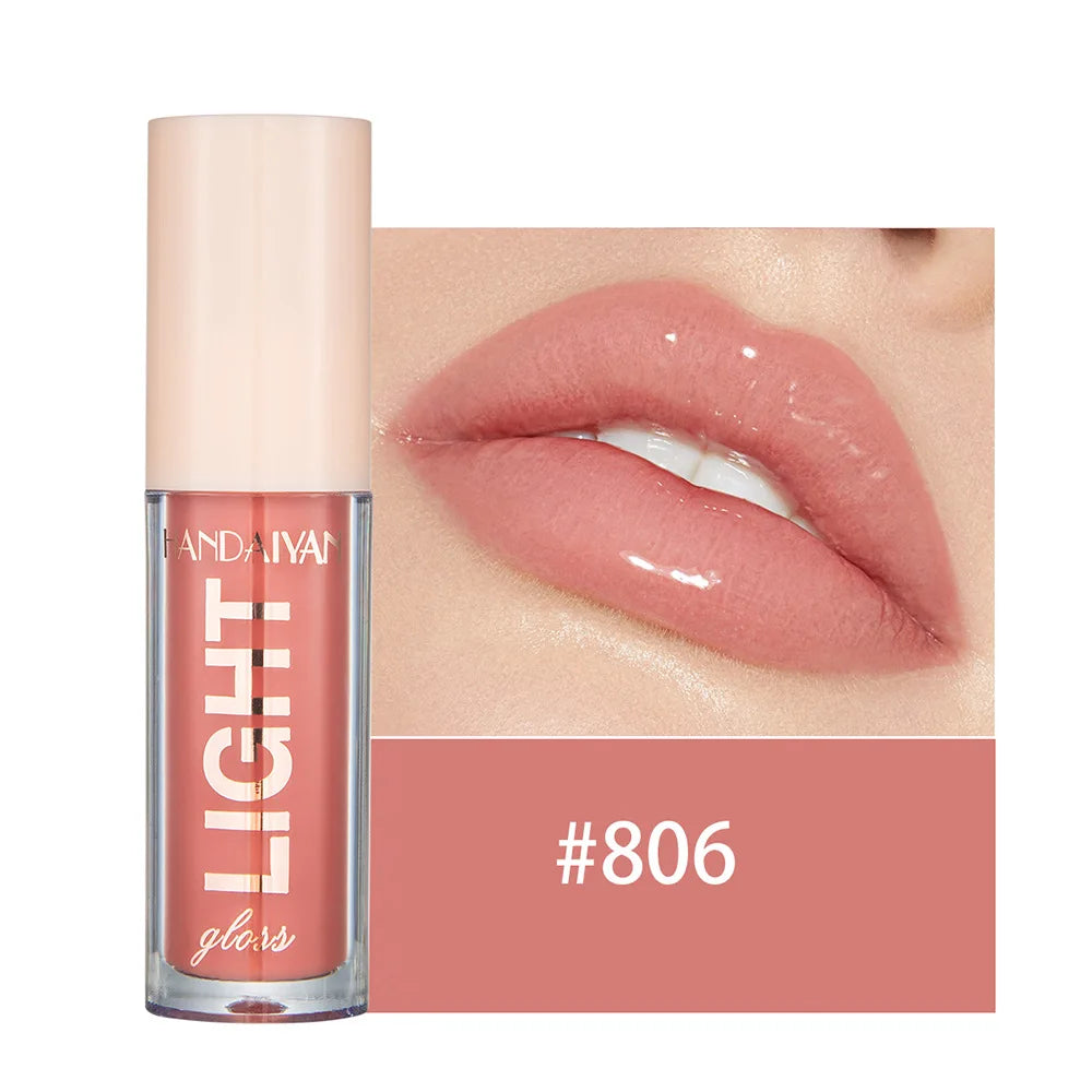 Mirror Pearlescent Lip Gloss Waterproof Long Lasting Moisturizing Lipstick Shine Glitter Lip Gloss Women Makeup Cosmetics