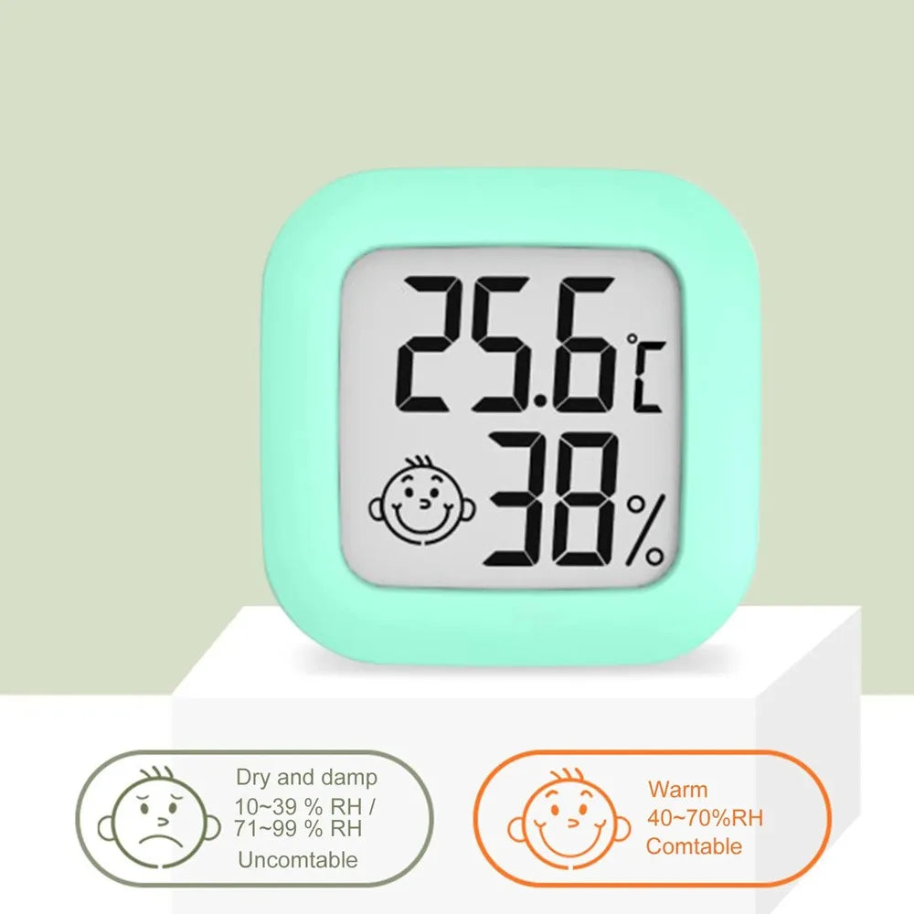 Digital Thermometer Hygrometer Indoor Room Temperature LCD Electronic Humidity Meter Sensor Gauge Weather Station For Home