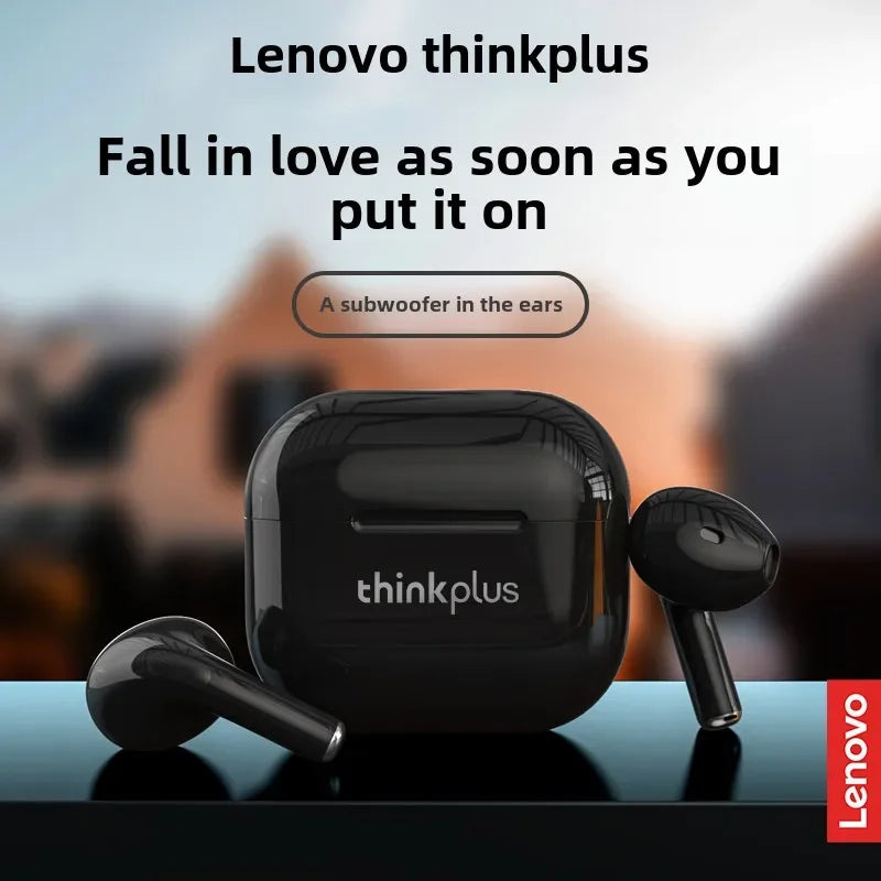 Lenovo Thinkplus LP40 Bluetooth Earphones Wireless Headset for Mobile Phone Music Gaming Earbuds Original Choice