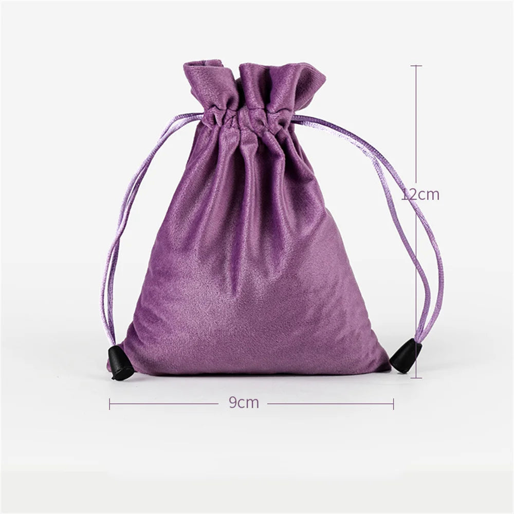 1 Pcs 6 Sizes Bags Linen Drawstring Gift Bag Pouches Cloth Christmas Bag Jewelry Bag Drawstring Pouches Large Velvet Bags