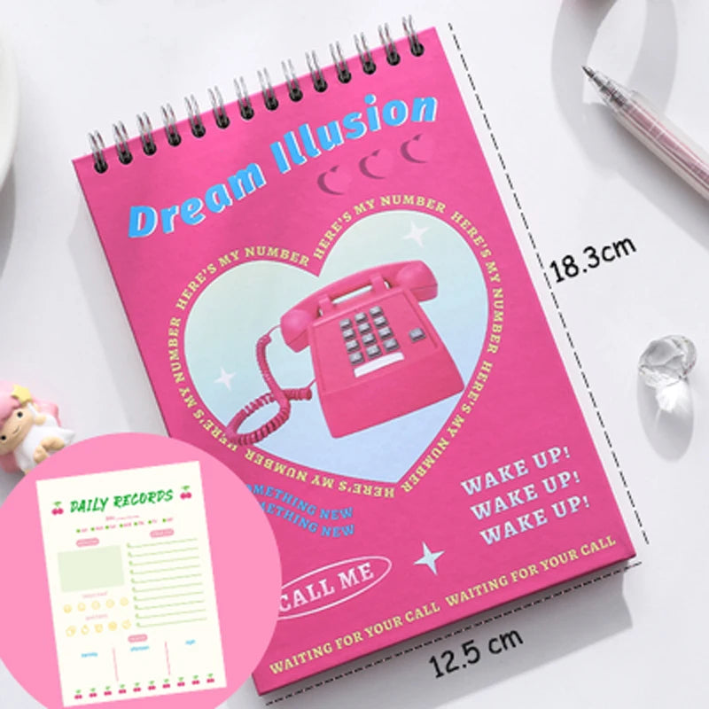 2024 Weekly Planner Agenda A5 Notebook Planner Pouch 52 Weeks Planner Schedules Stationery School Office Supplies Stationery