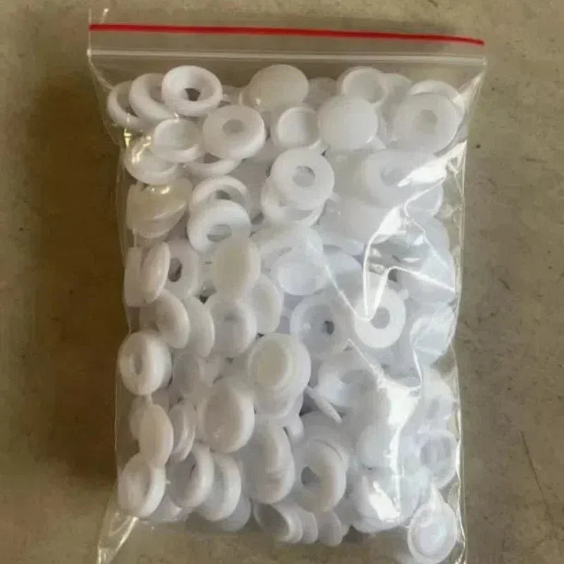 50PCS/Bag Practical Hinged Plastic Screw Fold Snap Protective Cap Button Nuts Cover Bolts Protect Furniture Decor