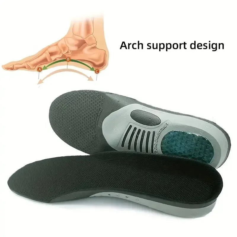 1Pair Orthopedic Insoles Orthotics Flat Foot Health Sole Pad For Shoes Insert Arch Support Pad Plantar Fasciitis Feet Care Pads