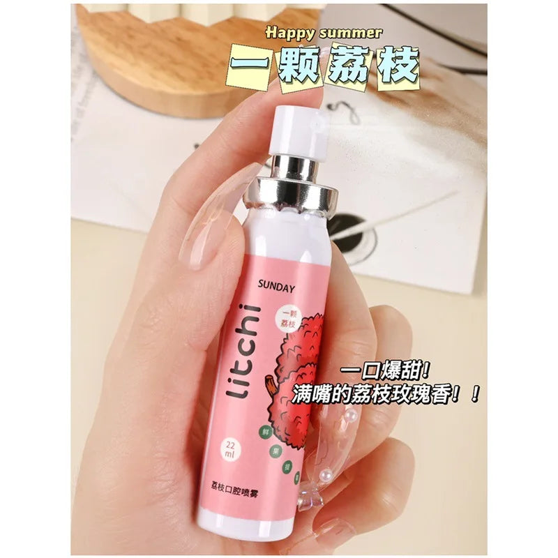 20ml Portable Mouth Freshener Oral Fresh Spray Multi-fruity Mouths Cleaning-spray Remove Breath Odor Mist Oralcare Products