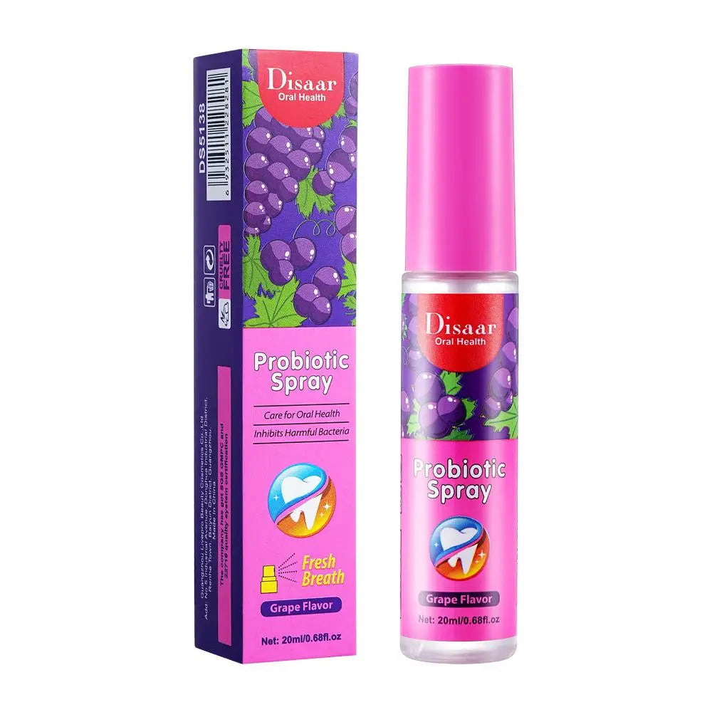 20ml Portable Mouth Freshener Oral Fresh Spray Multi-fruity Mouths Cleaning-spray Remove Breath Odor Mist Oralcare Products