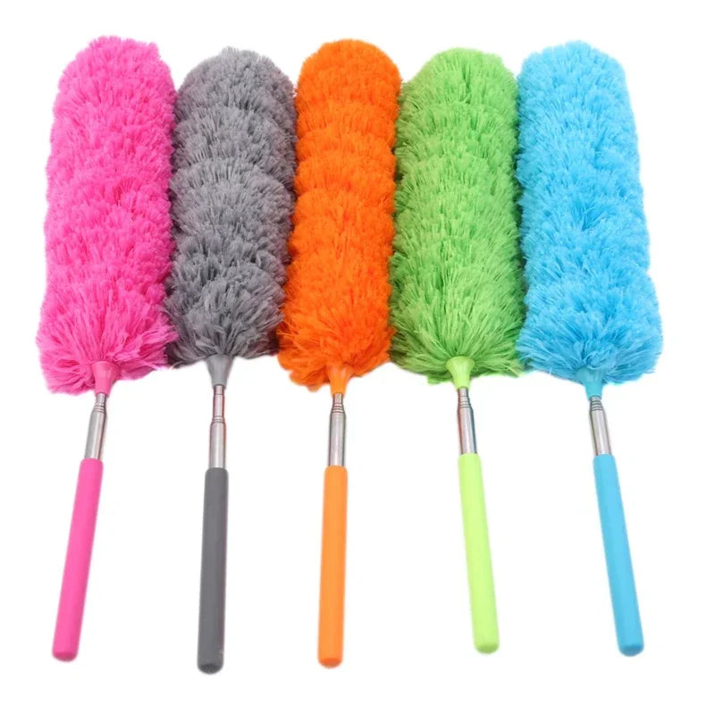 Microfiber Duster Brush Extendable Hand Dust Cleaner Anti Dusting Brush Home Air-condition Car Furniture Cleaning