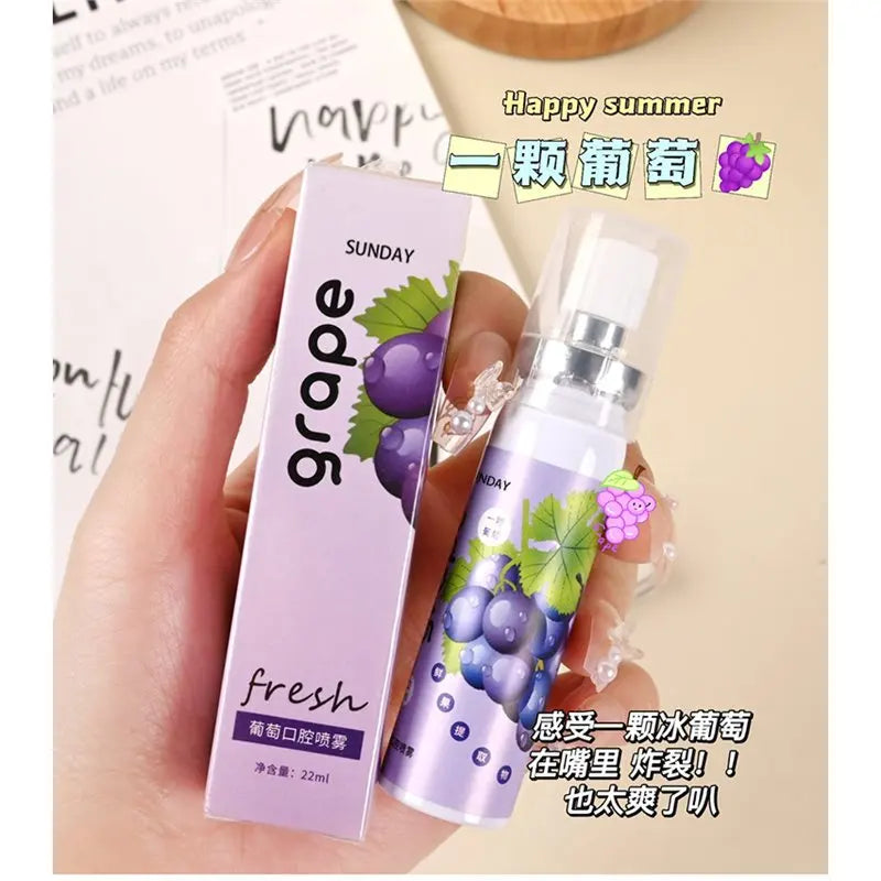 20ml Portable Mouth Freshener Oral Fresh Spray Multi-fruity Mouths Cleaning-spray Remove Breath Odor Mist Oralcare Products