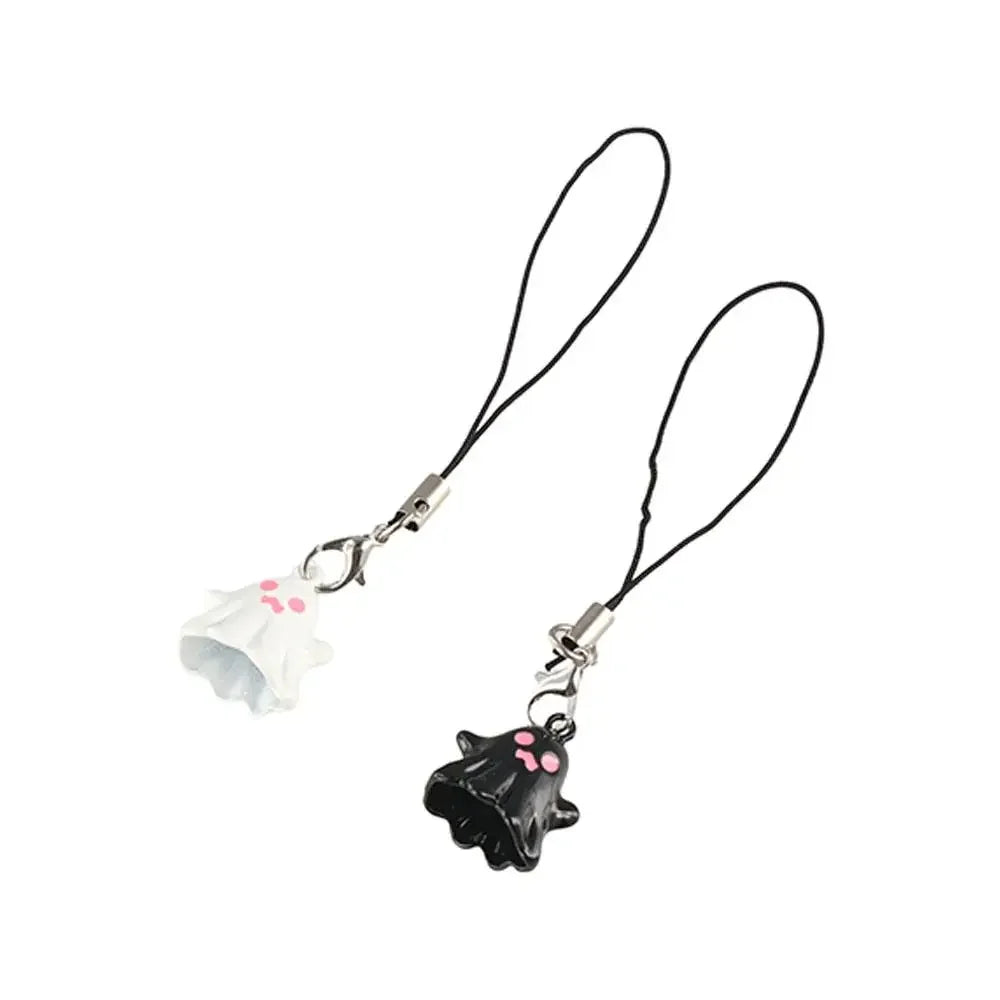 Phone Accessories Spooky Ghost Phone Charms Pendant Cartoon Phone Lanyard Halloween Alloy Y2K Phone Strap Jewelry Gift