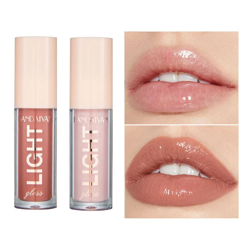 Mirror Pearlescent Lip Gloss Waterproof Long Lasting Moisturizing Lipstick Shine Glitter Lip Gloss Women Makeup Cosmetics