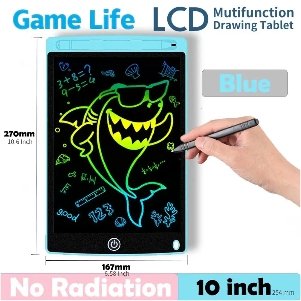 12Inch LCD Writing Tablet Electronic Digital Writing Colorful Screen Doodle Board Handwriting Paper Drawing Tablet Gift For Kids