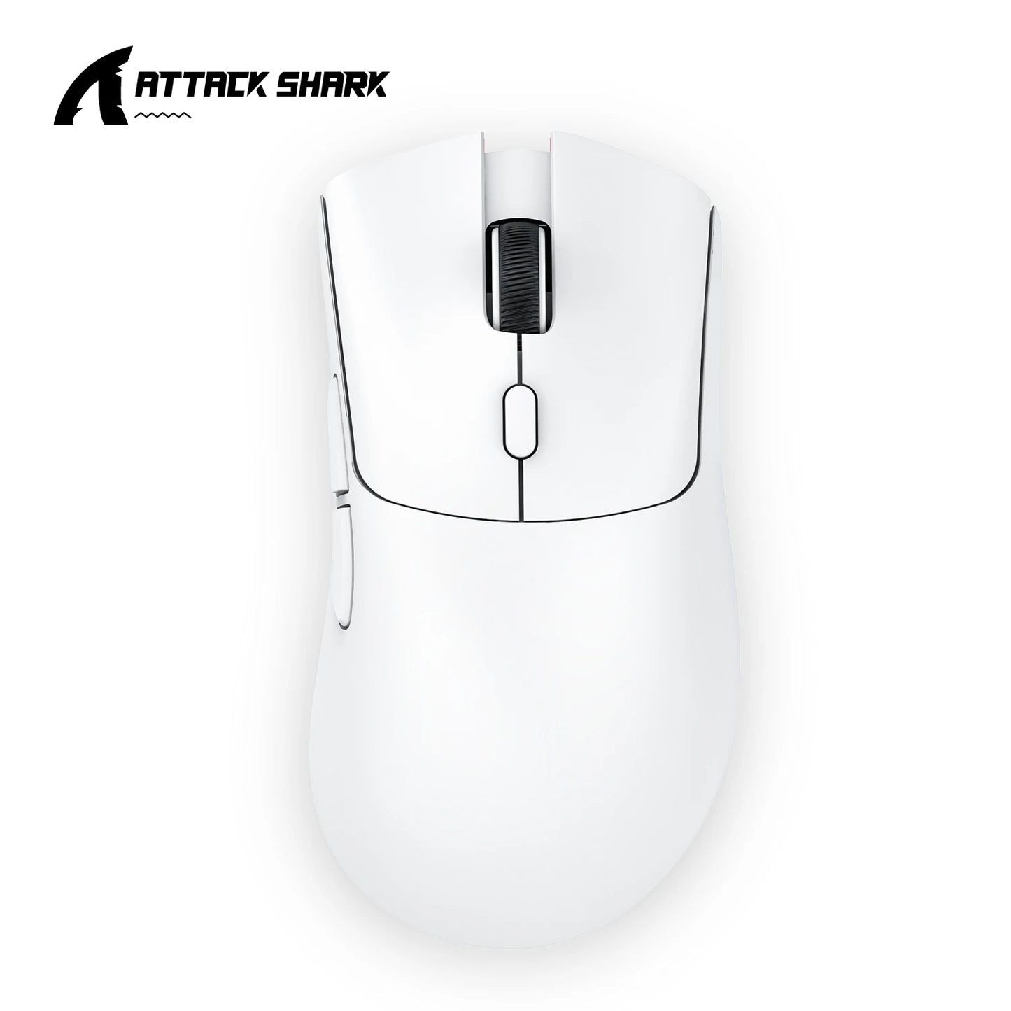 Attack Shark R1 1000Hz Bluetooth Mouse,18000dpi,PAW3311,Tri-mode Connection, Macro Gaming Mouse