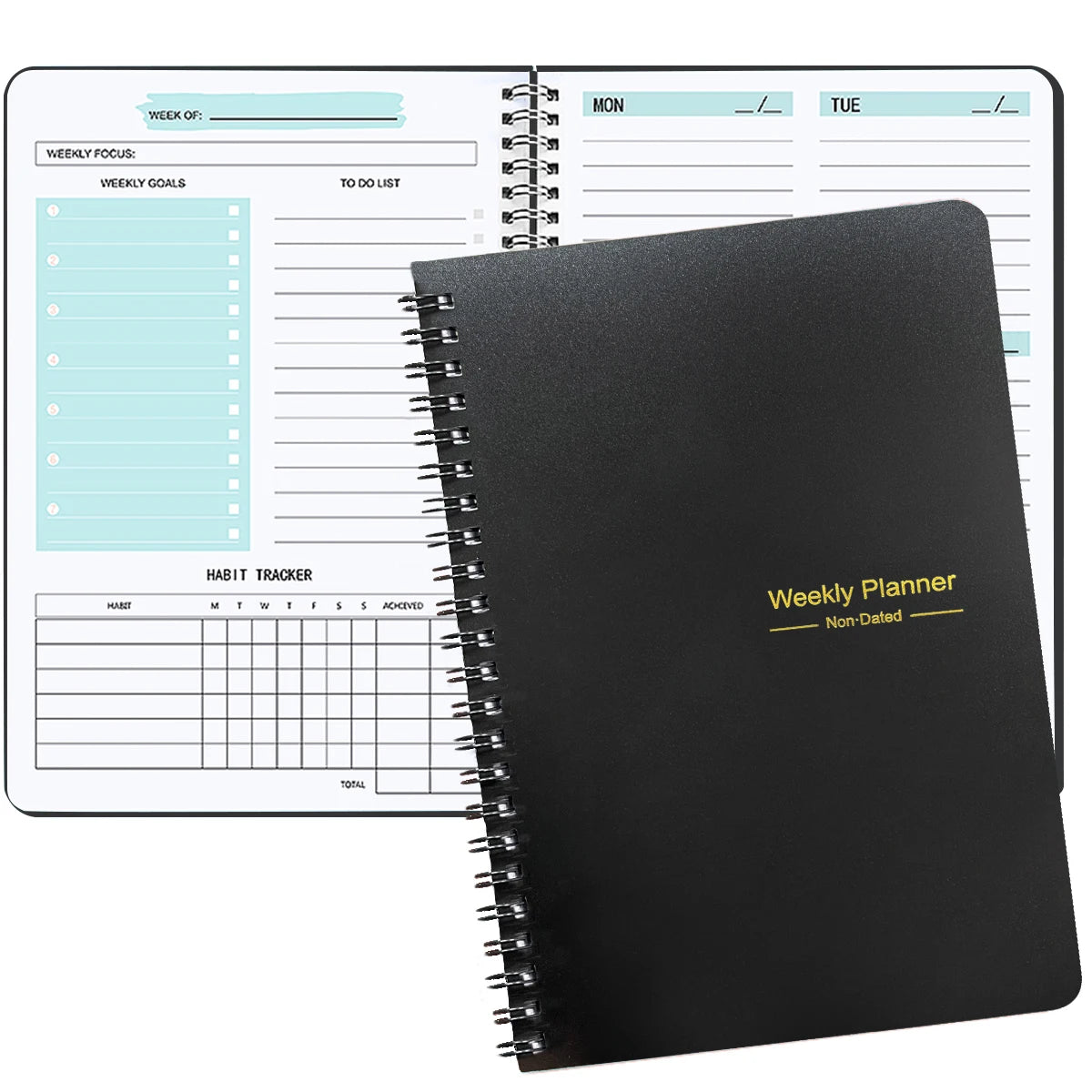 2024 Weekly Planner Agenda A5 Notebook Planner Pouch 52 Weeks Planner Schedules Stationery School Office Supplies Stationery