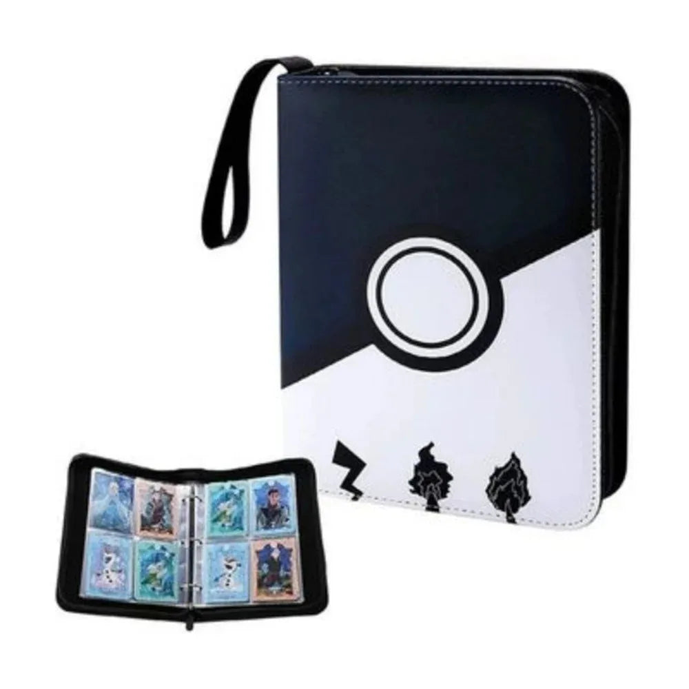 400 Pocket Monster Card Album Picchu Card Clip Anime Album Classic Portable Storage Card Book Pocket Monster Children's