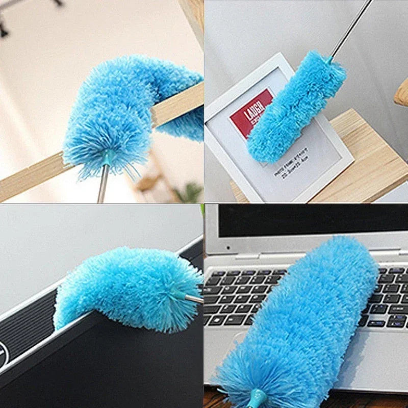 Microfiber Duster Brush Extendable Hand Dust Cleaner Anti Dusting Brush Home Air-condition Car Furniture Cleaning