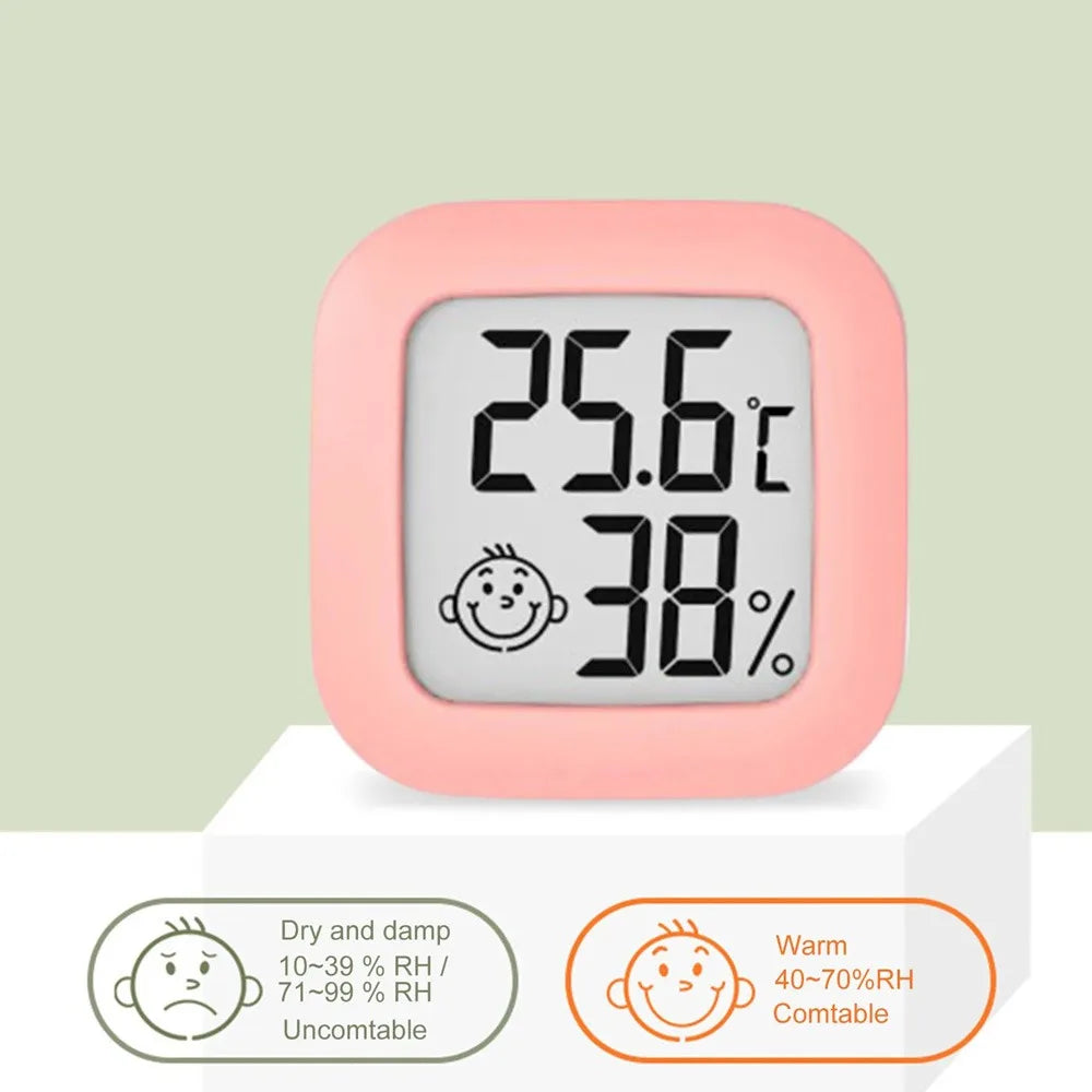 Digital Thermometer Hygrometer Indoor Room Temperature LCD Electronic Humidity Meter Sensor Gauge Weather Station For Home