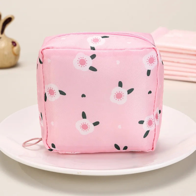 Women's Sanitary Napkin Bag Sanitary Cotton Storage Bag Monthly Event Bagaunt's Napkin Bag Zero Wallet