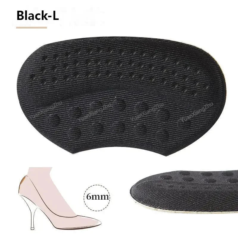 Shoe Pads for High Heels Anti-wear Foot Pads Heel Protectors Womens Shoes Insoles Anti-Slip Adjust Size Shoes Accessories 1Pair