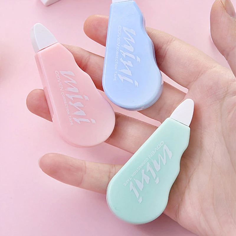 1 Set/6 Piece Cute Kawaii Macaron Correction Tape Altered Tools School Office Corrector Stationery Kids Sweet Novelty Supplies