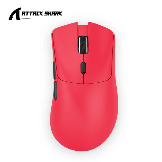 Attack Shark R1 18000dpi Wireless Bluetooth Mouse, Ultra Lightweight Ergonomic Design Mouse, PAW3311 Macro Gaming Mouse