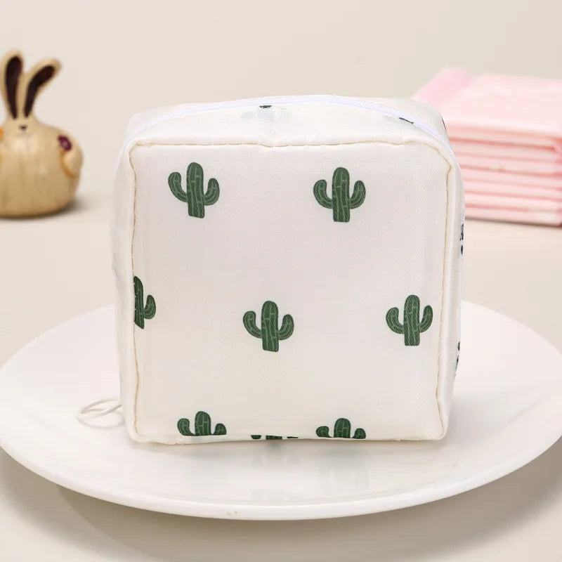 Women's Sanitary Napkin Bag Sanitary Cotton Storage Bag Monthly Event Bagaunt's Napkin Bag Zero Wallet