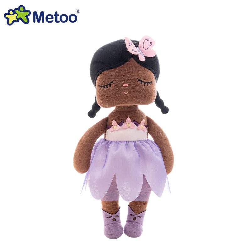 Original Metoo Dolls Soft Stuffed Angela Dolls Multi Styles Rose Black Girl Kawaii Kids Girls Dolls Christmas Gift Baby Toys