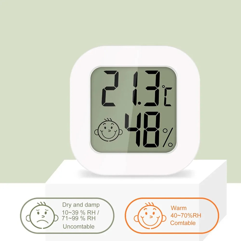 Digital Thermometer Hygrometer Indoor Room Temperature LCD Electronic Humidity Meter Sensor Gauge Weather Station For Home