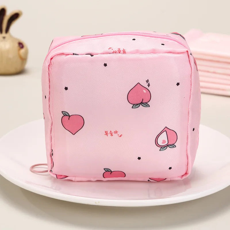 Women's Sanitary Napkin Bag Sanitary Cotton Storage Bag Monthly Event Bagaunt's Napkin Bag Zero Wallet