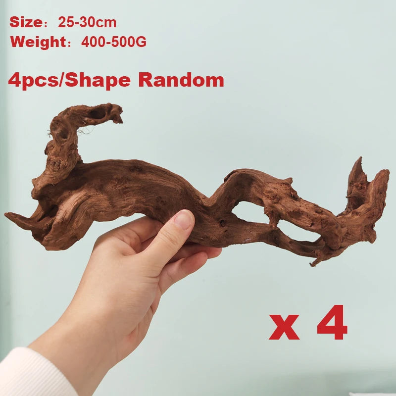 5/20/30CM driftwood home décor Coral wood Climber Reptile Lizard Cork Pet Decoration Drift Wood Fish Tank Driftwood Natural Tree