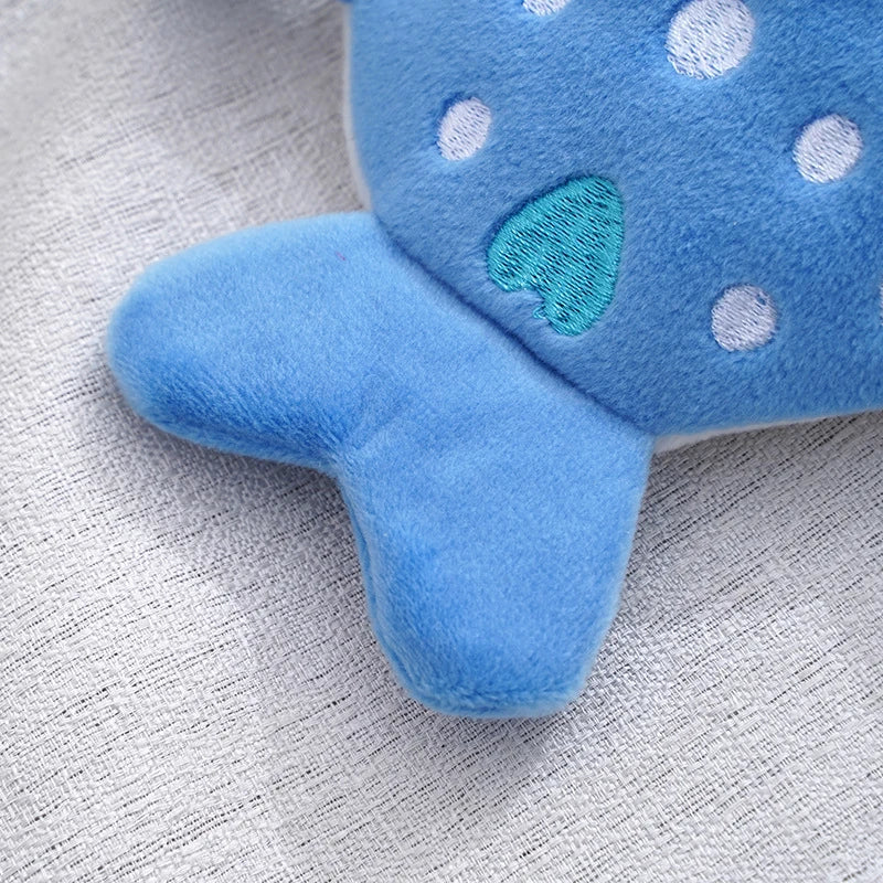 Cartoon Cute Whale Shark Coin Purse Kawaii Wallet Portable Plush Coin Bag Key Earphone Coin Storage Pouch Zipper Bag Kids Gift