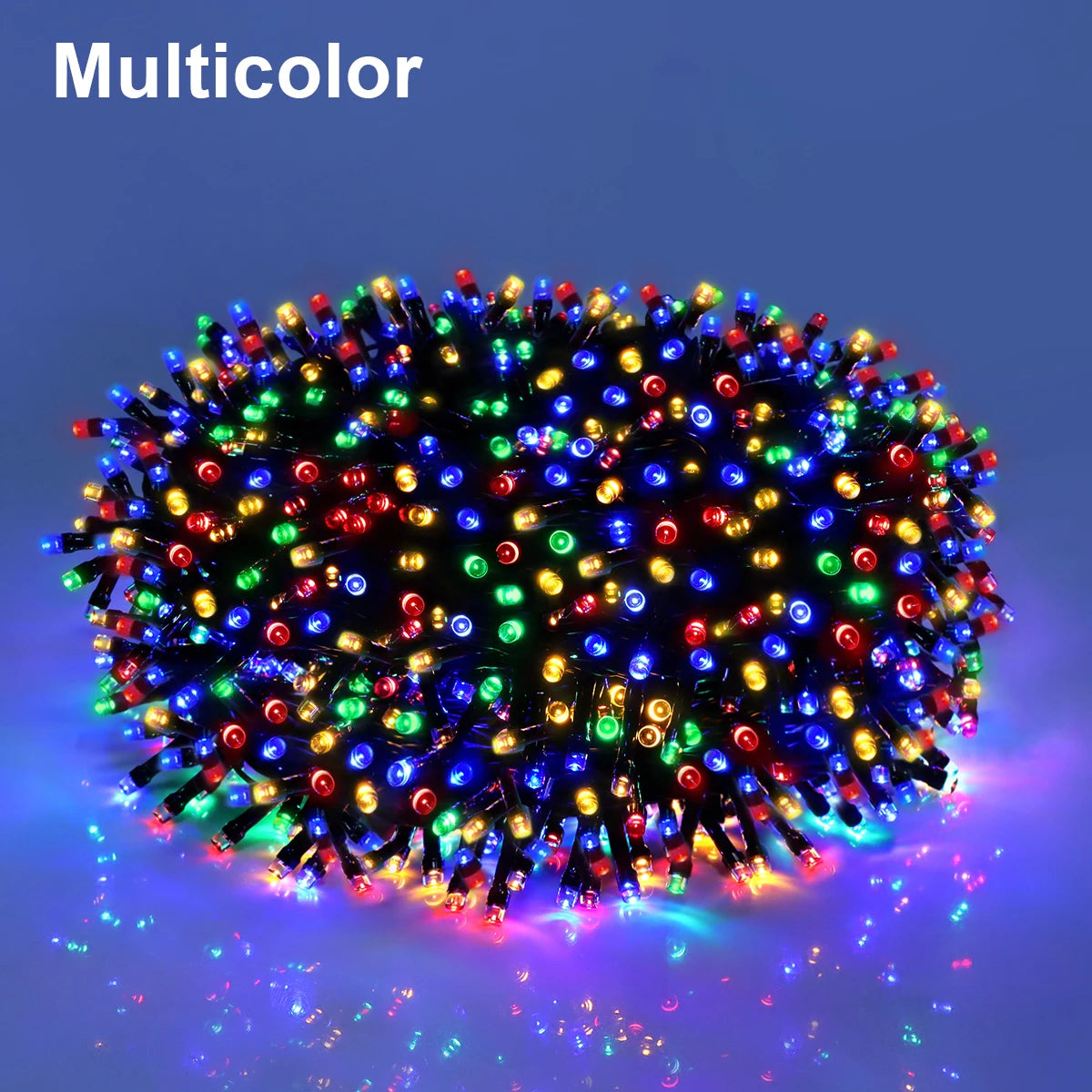 110V 220V Decorative String 50M 100M Led Fairy Lights Holiday Outdoor Lamp Garland For Christmas Tree Wedding Party Decoration