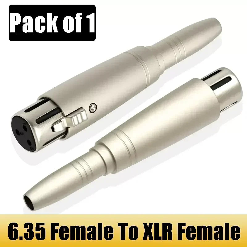 Audio Adapter RCA Male(Female) To XLR Male(Female) Plug 6.35mm TS/TRS 1/4 Male(Female) Plug Jack Audio Adapter