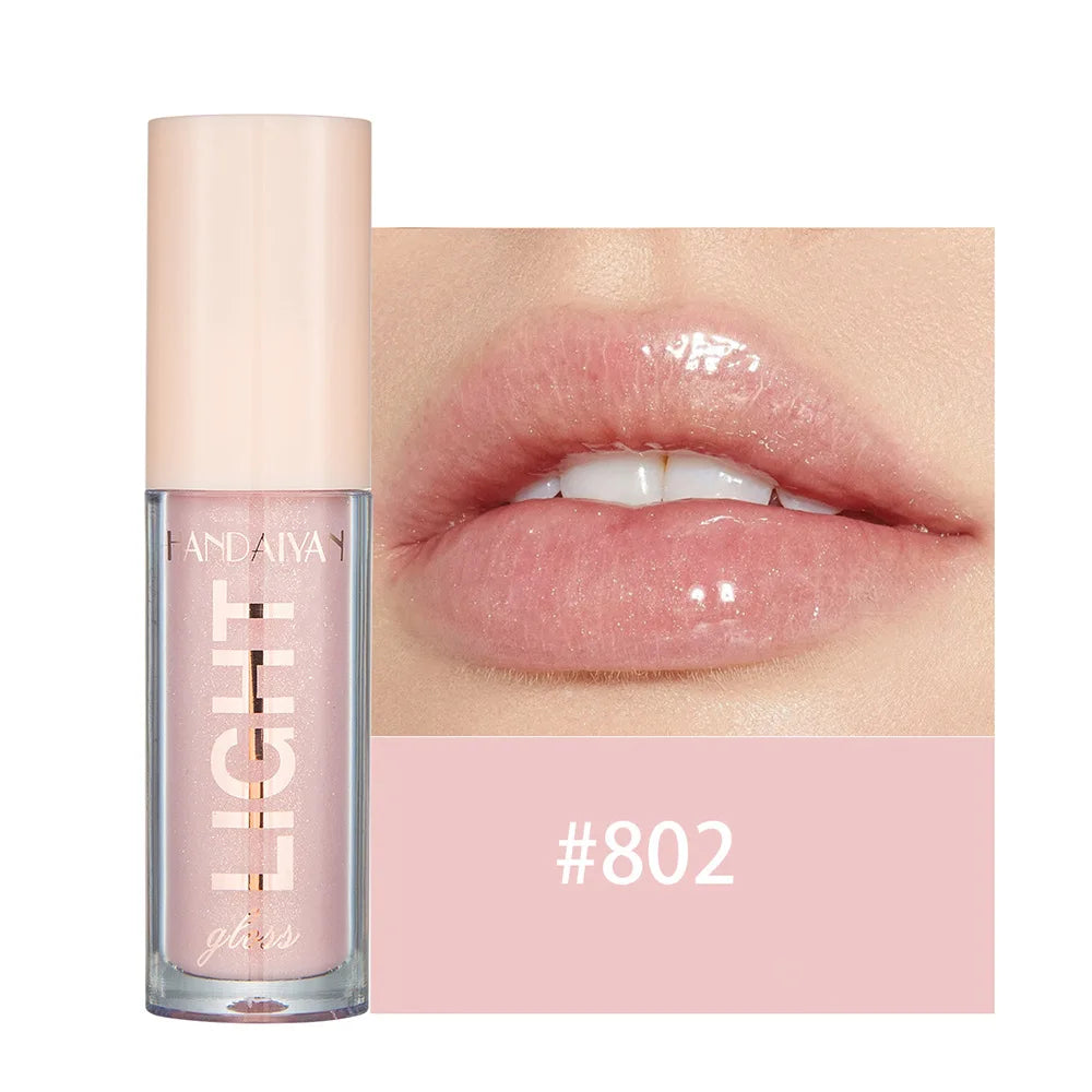 Mirror Pearlescent Lip Gloss Waterproof Long Lasting Moisturizing Lipstick Shine Glitter Lip Gloss Women Makeup Cosmetics