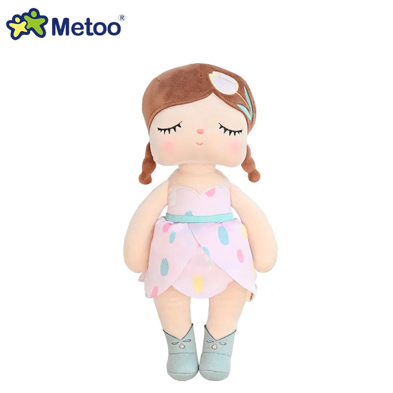 Original Metoo Dolls Soft Stuffed Angela Dolls Multi Styles Rose Black Girl Kawaii Kids Girls Dolls Christmas Gift Baby Toys