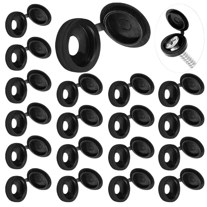 10/100pcs Screw Decorative Cover Cross Screw Nail Cap Folding Buckle for Car Furniture Decorative Nuts Cover Bolts Hardware