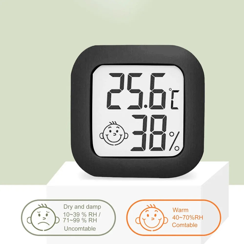 Digital Thermometer Hygrometer Indoor Room Temperature LCD Electronic Humidity Meter Sensor Gauge Weather Station For Home