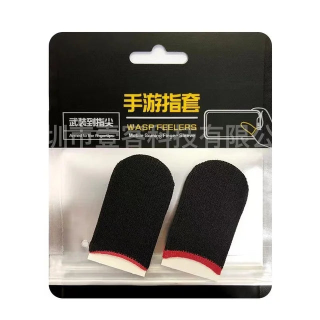 Gaming Finger Sleeve Breathable Fingertips For PUBG Games Anti-Sweat Touch Screen Finger Cots Cover Sensitive Mobile Touch Glove