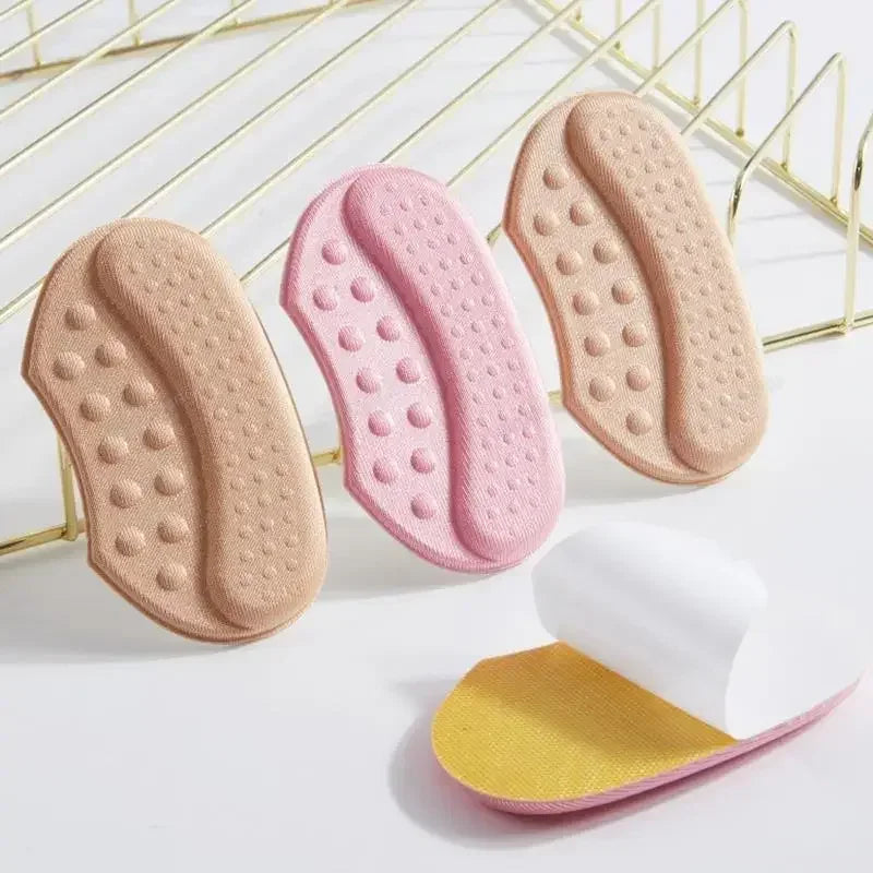 Shoe Pads for High Heels Anti-wear Foot Pads Heel Protectors Womens Shoes Insoles Anti-Slip Adjust Size Shoes Accessories 1Pair