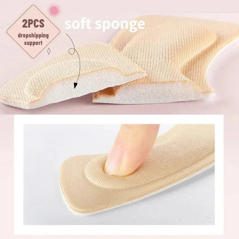 Women Insoles for Shoes High Heel Stickers Adjust Size Adhesive Heels Insert Feet Protector Sticker Pain Relief Foot Care Pad