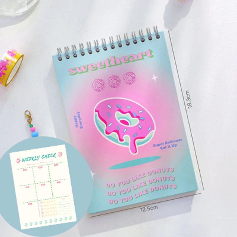 2024 Weekly Planner Agenda A5 Notebook Planner Pouch 52 Weeks Planner Schedules Stationery School Office Supplies Stationery