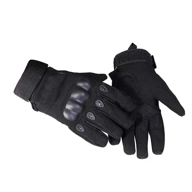 Tactical Military Gloves, Color Bullet Air Gun Shooting, Soldier Combat Anti Slip Bicycle All Finger Gloves, MEN'S Clothing GLOV